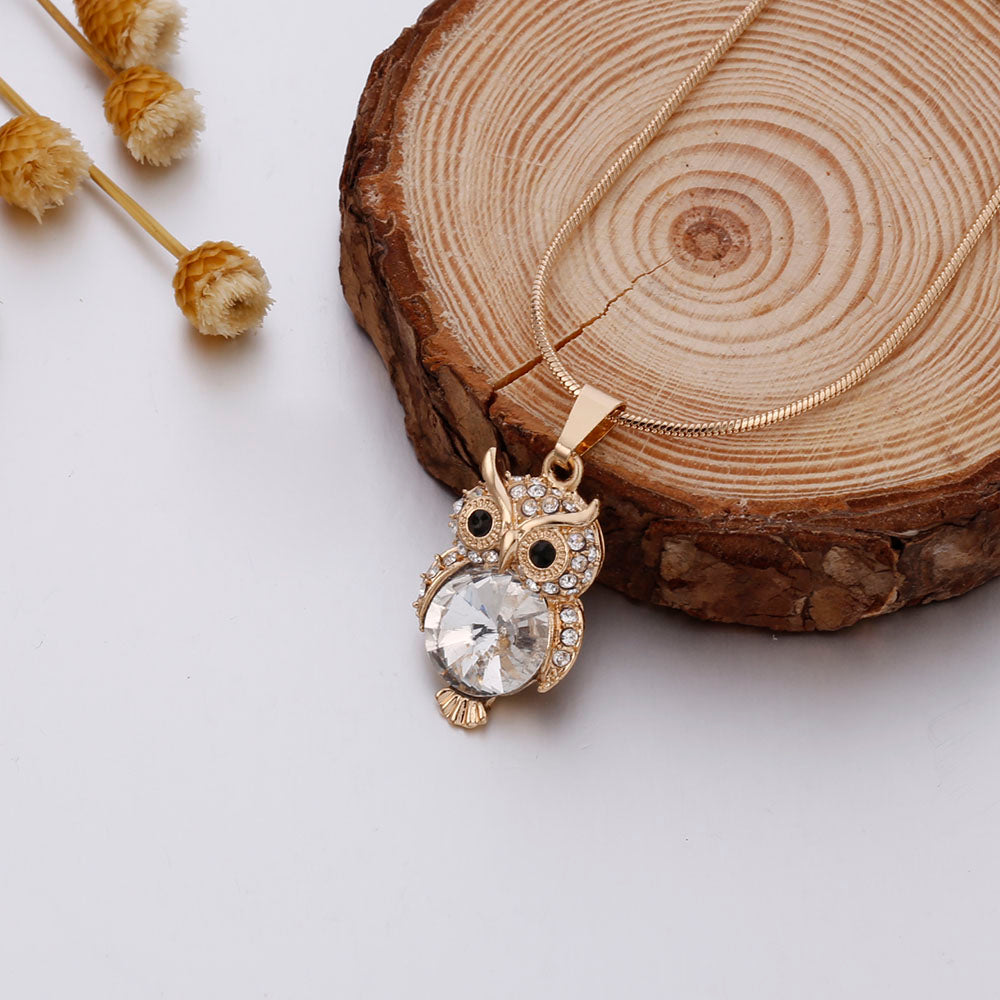 SMALL necklace Hibou"