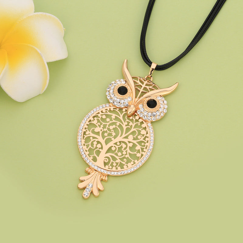 BIG Necklase Hibou"