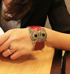 Vintage Bracelet Hibou"