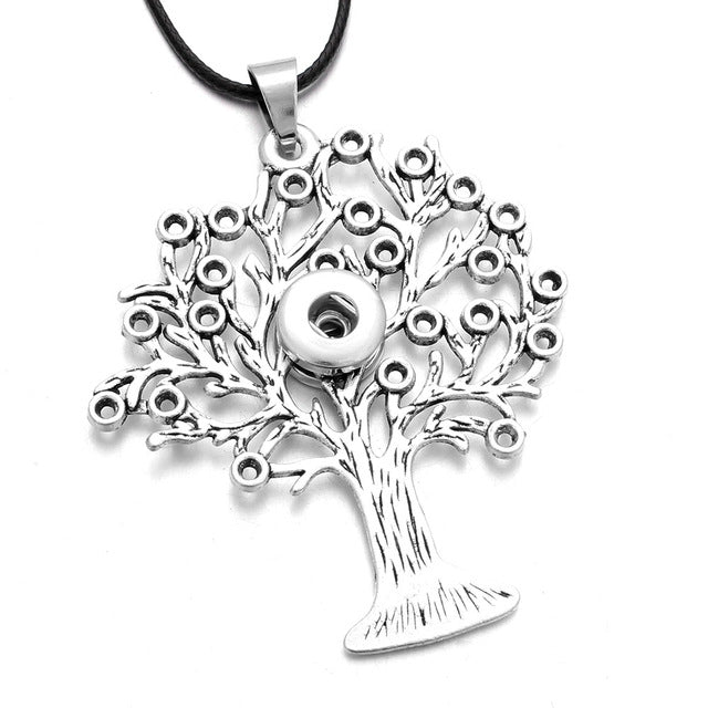 Tree of Life Necklase Hibou"