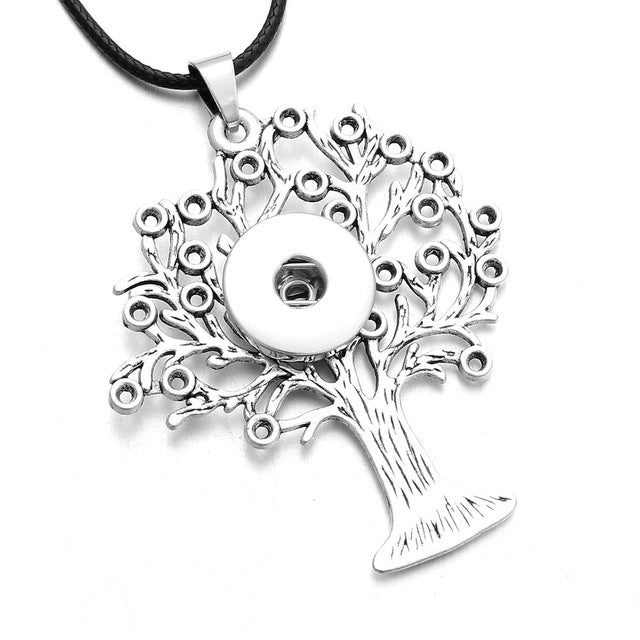 Tree of Life Necklase Hibou"