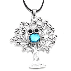 Tree of Life Necklase Hibou"