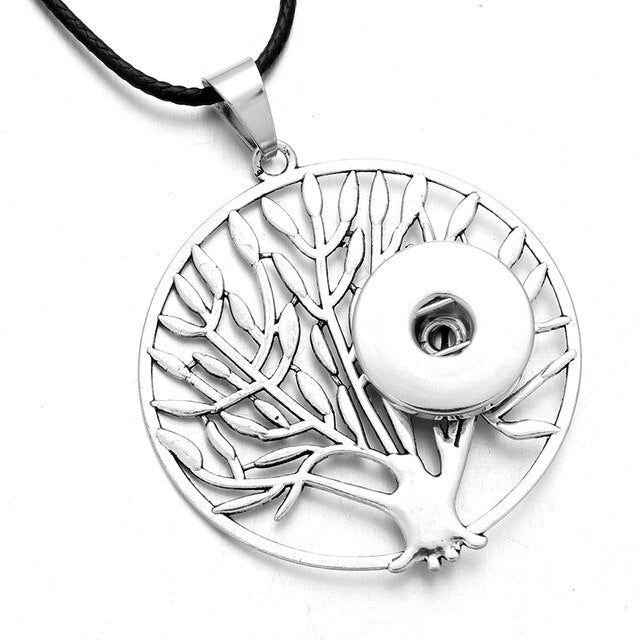 Tree of Life Necklase Hibou"