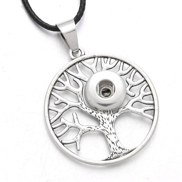 Tree of Life Necklase Hibou"