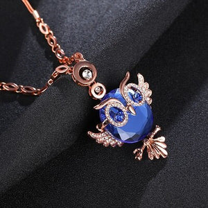 LOVE necklace Hibou"