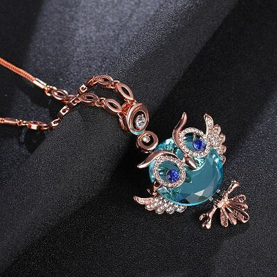 LOVE necklace Hibou"