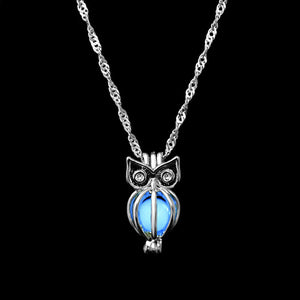 Luminous Stone Necklaces Hibou"