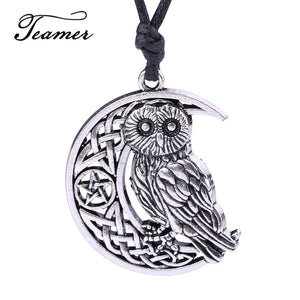 Moon necklase Hibou"